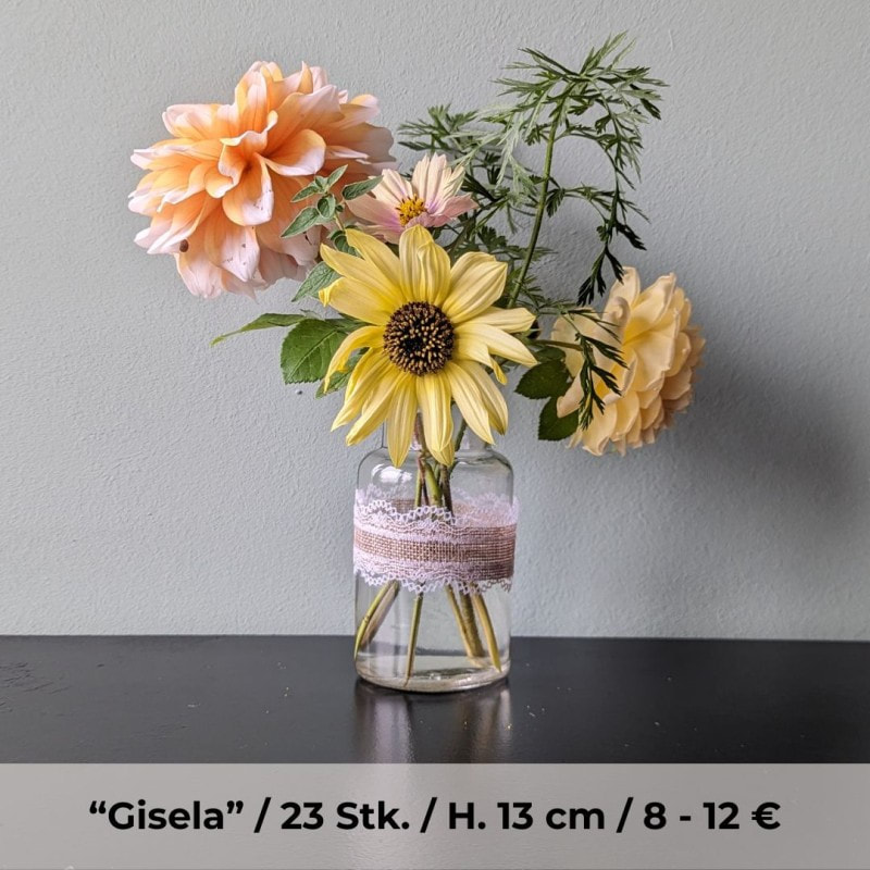 Vase Glas Vintage Gisela