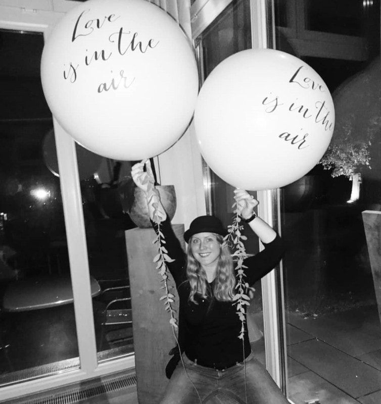 Hochzeits-Ballons